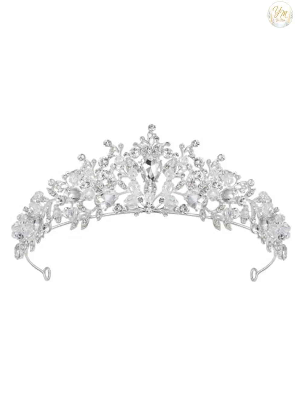 Rhinestone Tiara Wedding Bridal Crown Queen Princess Headpiece